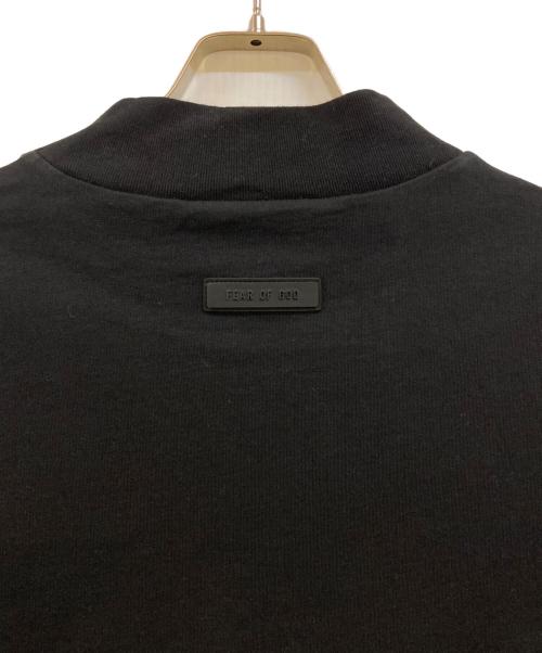FOG ESSENTIALS（フィアオブゴッド エッセンシャル）FOG ESSENTIALS (フィアオブゴッド エッセンシャル) モックネックTシャツ ブラック サイズ:Lの古着・服飾アイテム