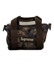 SUPREME（シュプリーム）の古着「MESH MINI DUFFLE BAG」｜ブラウン