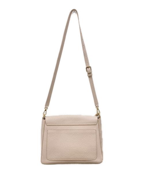 FURLA（フルラ）FURLA (フルラ) レザーワンショルダーバッグ ベージュの古着・服飾アイテム