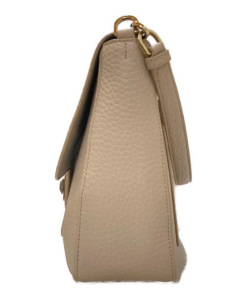 FURLA（フルラ）FURLA (フルラ) レザーワンショルダーバッグ ベージュの古着・服飾アイテム