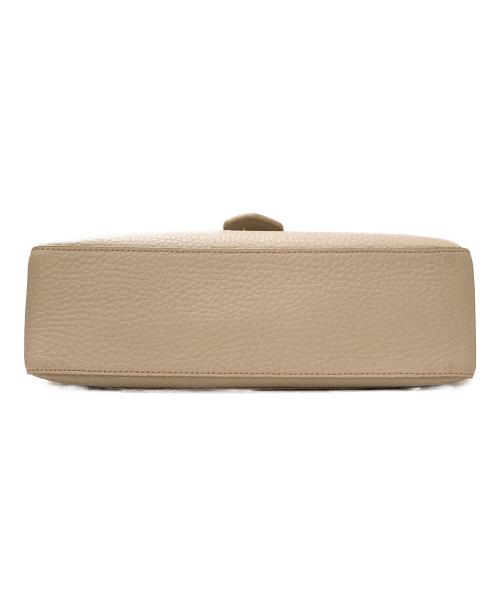 FURLA（フルラ）FURLA (フルラ) レザーワンショルダーバッグ ベージュの古着・服飾アイテム