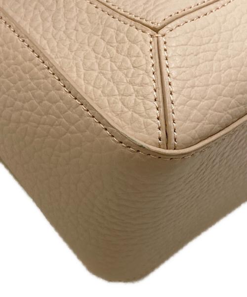 FURLA（フルラ）FURLA (フルラ) レザーワンショルダーバッグ ベージュの古着・服飾アイテム