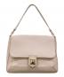 FURLA（フルラ）の古着「レザーワンショルダーバッグ」｜ベージュ