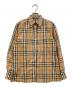 Burberry's（バーバリーズ）の古着「シャドーホースノバチェックシャツ」｜ベージュ