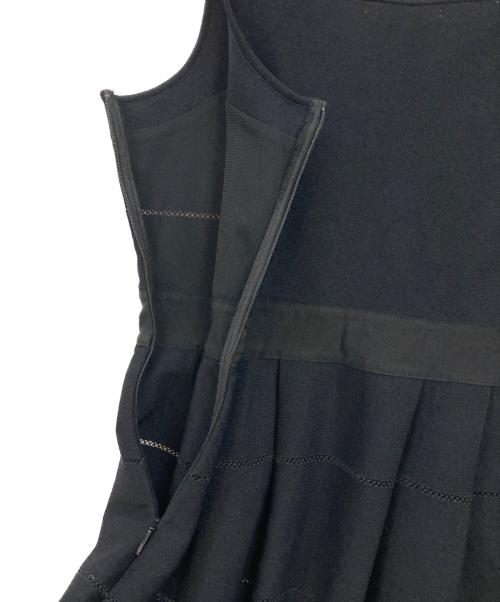 Rene（ルネ）Rene (ルネ) ニットワンピース ブラック サイズ:38の古着・服飾アイテム