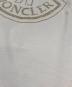 中古・古着 MONCLER (モンクレール) GIROCOLLO ラインストーン ロゴTシャツ ピンク サイズ:Ｍ：18000円