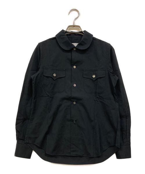 COMME des GARCONS COMME des GARCONS（コムデギャルソン コムデギャルソン）COMME des GARCONS COMME des GARCONS (コムデギャルソン コムデギャルソン) 丸襟Wポケットシャツ ブラック サイズ:XSの古着・服飾アイテム