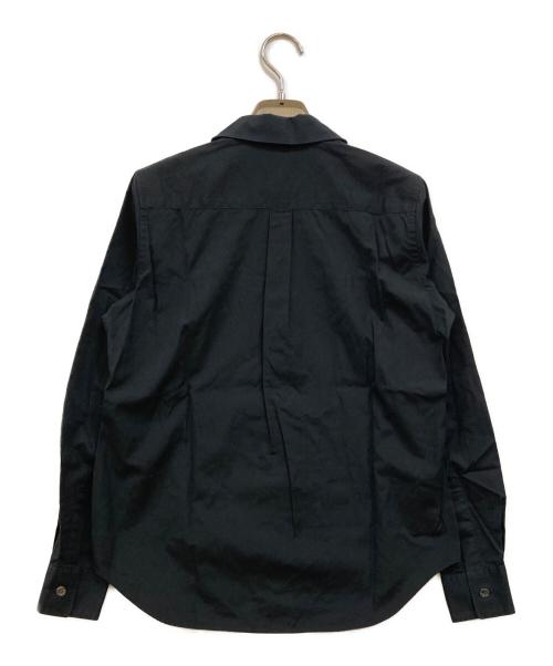 COMME des GARCONS COMME des GARCONS（コムデギャルソン コムデギャルソン）COMME des GARCONS COMME des GARCONS (コムデギャルソン コムデギャルソン) 丸襟Wポケットシャツ ブラック サイズ:XSの古着・服飾アイテム