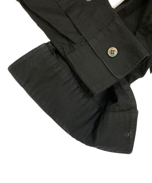 COMME des GARCONS COMME des GARCONS（コムデギャルソン コムデギャルソン）COMME des GARCONS COMME des GARCONS (コムデギャルソン コムデギャルソン) 丸襟Wポケットシャツ ブラック サイズ:XSの古着・服飾アイテム