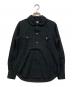 COMME des GARCONS COMME des GARCONS（コムデギャルソン コムデギャルソン）の古着「丸襟Wポケットシャツ」｜ブラック