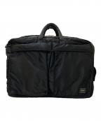 PORTERポーター）の古着「TANKER 3WAY BRIEFCASE」｜ブラック