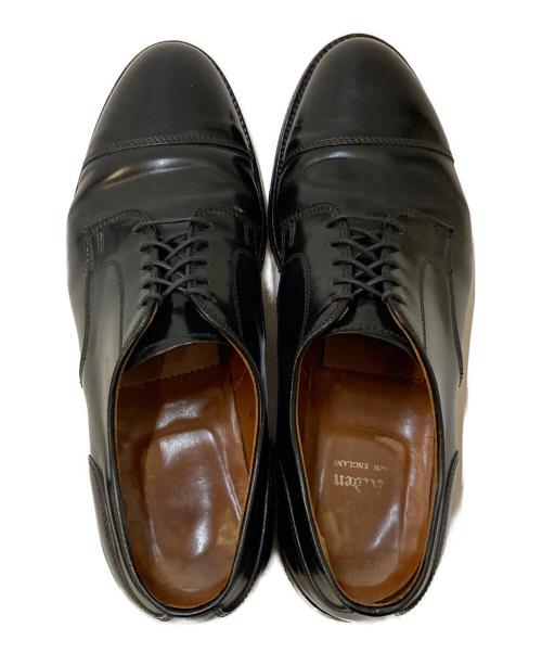 Alden（オールデン）ALDEN (オールデン) コードバンストレートチップシューズ ブラック サイズ:9 1/2 B/Dの古着・服飾アイテム