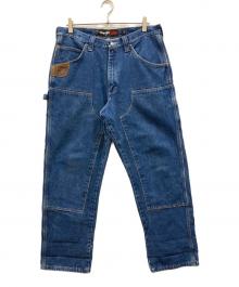 Wrangler（ラングラー）の古着「デニムペインターパンツ」｜インディゴ