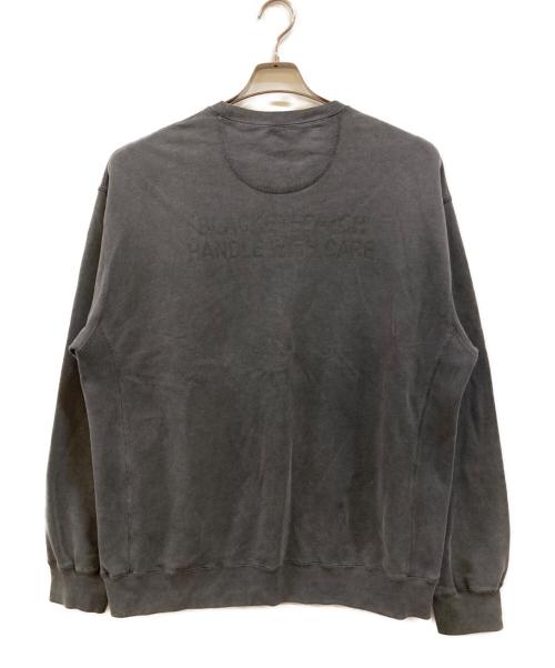 BlackEyePatch（ブラックアイパッチ）BlackEyePatch (ブラックアイパッチ) 取扱注意スウェット グレー サイズ:XLの古着・服飾アイテム