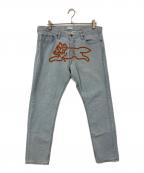 ICE CREAMアイスクリーム）の古着「running dog denim pants」｜インディゴ