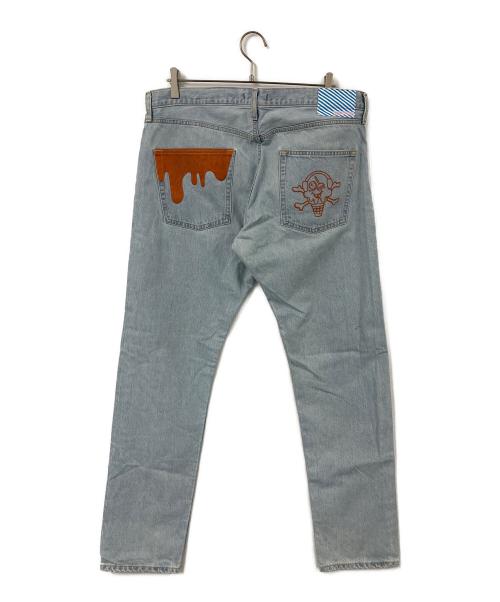 ICE CREAM（アイスクリーム）ICE CREAM (アイスクリーム) running dog denim pants インディゴ サイズ:Lの古着・服飾アイテム