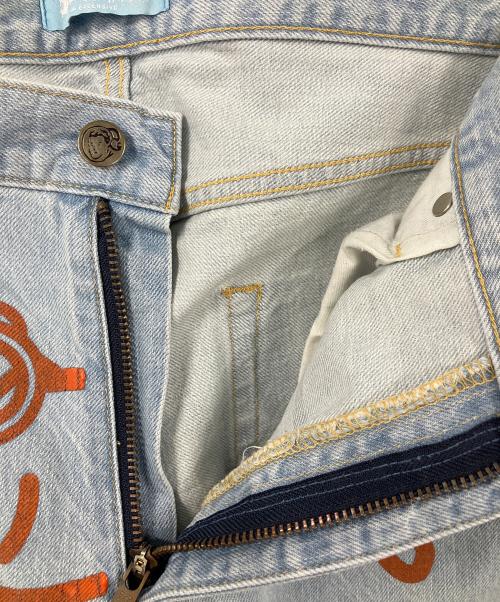 ICE CREAM（アイスクリーム）ICE CREAM (アイスクリーム) running dog denim pants インディゴ サイズ:Lの古着・服飾アイテム