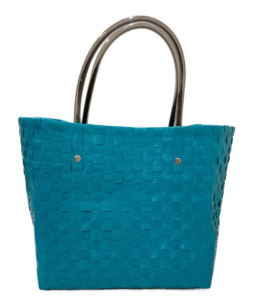 MARNI（マルニ）MARNI (マルニ) フィッシュモチーフ カゴバッグ ブルーの古着・服飾アイテム