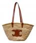 CELINE（セリーヌ）の古着「Teen Triomphe ティーン パニエ トートバッグ」｜ベージュ