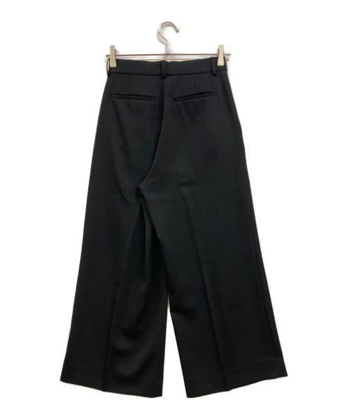 TODAYFUL（トゥデイフル）TODAYFUL (トゥデイフル) Tuck Wide Trousers ブラック サイズ:Sの古着・服飾アイテム