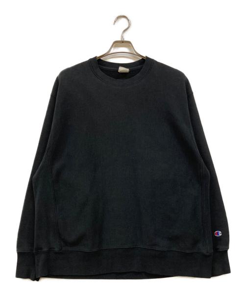 Champion（チャンピオン）Champion (チャンピオン) リバースウィーブスウェット ブラック サイズ:XLの古着・服飾アイテム