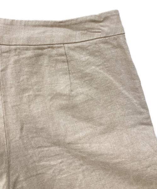 MaxMara（マックスマーラ）MaxMara (マックスマーラ) リネンパンツ ベージュ サイズ:36の古着・服飾アイテム