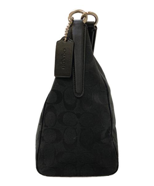 COACH（コーチ）COACH (コーチ) シグネチャー ワンショルダーバッグ ブラックの古着・服飾アイテム