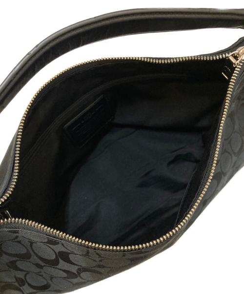 COACH（コーチ）COACH (コーチ) シグネチャー ワンショルダーバッグ ブラックの古着・服飾アイテム