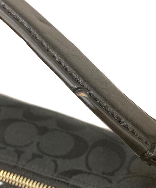 COACH（コーチ）COACH (コーチ) シグネチャー ワンショルダーバッグ ブラックの古着・服飾アイテム