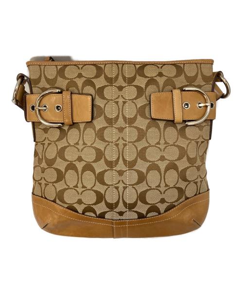 COACH（コーチ）COACH (コーチ) ショルダーバッグ ブラウンの古着・服飾アイテム