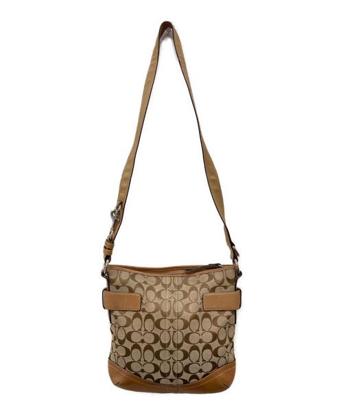COACH（コーチ）COACH (コーチ) ショルダーバッグ ブラウンの古着・服飾アイテム