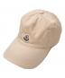 MONCLER（モンクレール）の古着「BERRETTO BASEBALL CAP」｜ピンク