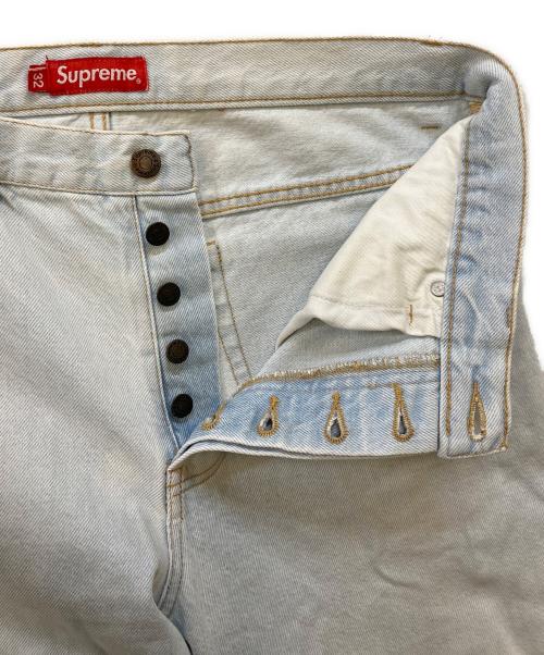 SUPREME（シュプリーム）Supreme (シュプリーム) Regular Jean アイスブルー サイズ:W32(81㎝)の古着・服飾アイテム