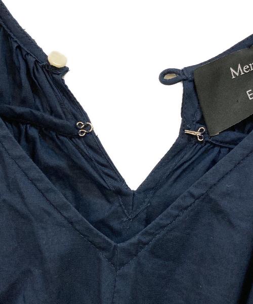 merlette（マーレット）Merlette (マーレット) EFFE BEAMS (エッフェ ビームス) 別注 デザインワンピース ネイビー サイズ:XSの古着・服飾アイテム