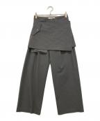 F/CE.エフシーイー）の古着「WATERPROOF DUAL-LAYER WRAP TROUSERS」｜グレー