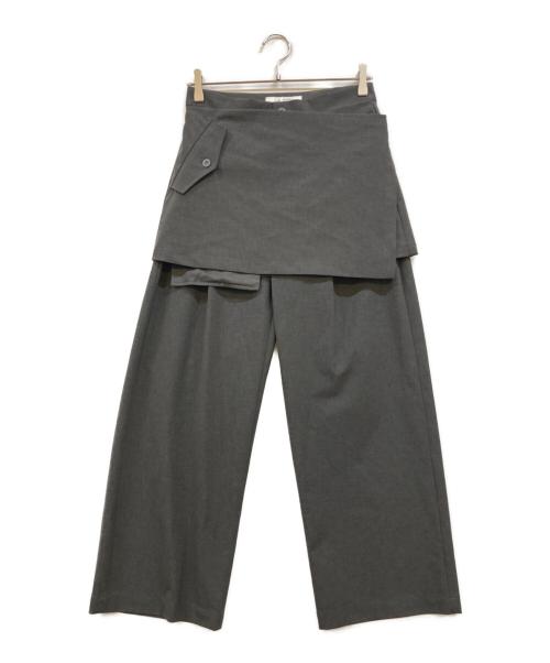 F/CE.（エフシーイー）F/CE. (エフシーイー) WATERPROOF DUAL-LAYER WRAP TROUSERS グレー サイズ:Ｍの古着・服飾アイテム