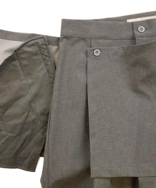 F/CE.（エフシーイー）F/CE. (エフシーイー) WATERPROOF DUAL-LAYER WRAP TROUSERS グレー サイズ:Ｍの古着・服飾アイテム