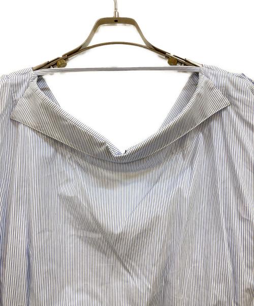 AKIKOAOKI（アキコアオキ）AKIKOAOKI (アキコアオキ) MARIE-01 デザインワンピース ブルー サイズ:F 未使用品の古着・服飾アイテム