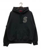 SUPREMEシュプリーム）の古着「25SS S Logo Hooded Sweatshirt」｜ブラック
