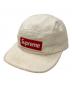 Supreme（シュプリーム）の古着「Box Logo Field Camp Cap」｜ホワイト