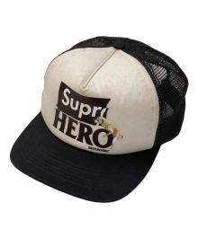 SUPREME×ANTIHERO（シュプリーム×アンタイヒーロー）の古着「22SS MESH BACK 5-PANEL CAP」｜ホワイト×ブラック