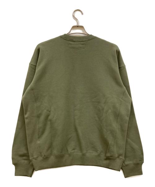 RUSSELL ATHLETIC（ラッセルアスレチック）RUSSELL ATHLETIC (ラッセルアスレチック) NEIGHBORHOOD (ネイバーフッド) ロゴプリントスウェット オリーブ サイズ:Ｍの古着・服飾アイテム
