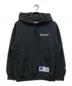 RUSSELL ATHLETIC×NEIGHBORHOODラッセルアスレチック×ネイバーフッド）の古着「ロゴパーカー」｜ブラック