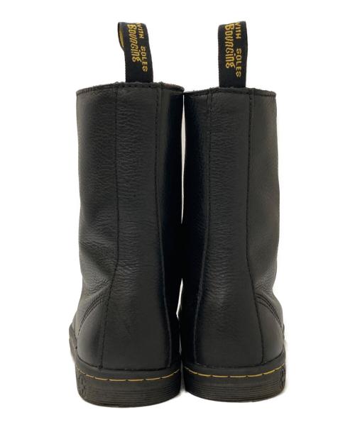 Dr.Martens（ドクターマーチン）Dr.Martens (ドクターマーチン) Stratford 花柄 9ホールブーツ ブラック サイズ:UK6(25cm)の古着・服飾アイテム