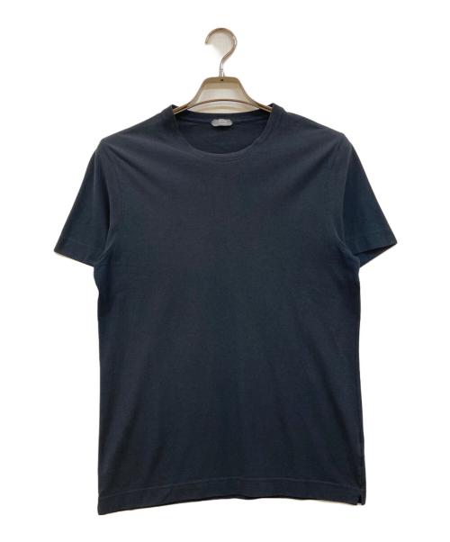 Zanone（ザノーネ）Zanone (ザノーネ) icecotton TEE ブラック サイズ:46の古着・服飾アイテム