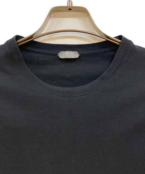 Zanone（ザノーネ）Zanone (ザノーネ) icecotton TEE ブラック サイズ:46の古着・服飾アイテム
