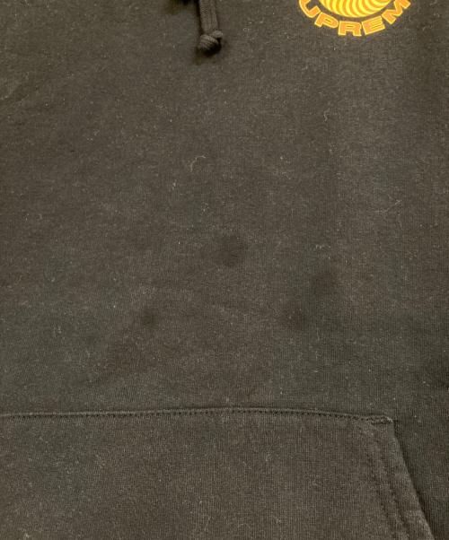 SUPREME（シュプリーム）SUPREME (シュプリーム) Spitfire Hooded Sweatshirt ブラック サイズ:Lの古着・服飾アイテム