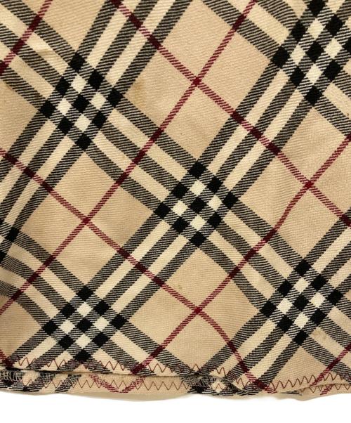 BURBERRY BLUE LABEL（バーバリー ブルー レーベル）BURBERRY BLUE LABEL (バーバリー ブルー レーベル) ノバチェックベルテッドスカート ベージュ サイズ:Sの古着・服飾アイテム