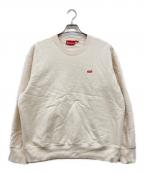 SUPREMEシュプリーム）の古着「small box crewneck sweatshirt」｜アイボリー