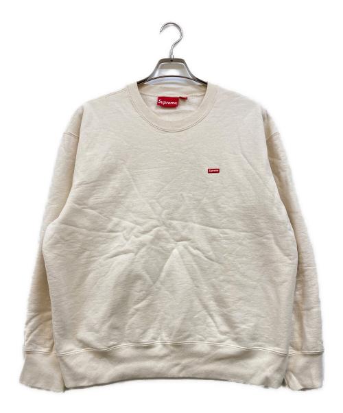 SUPREME（シュプリーム）SUPREME (シュプリーム) small box crewneck sweatshirt アイボリー サイズ:Mの古着・服飾アイテム